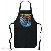 Santa Cruz California Summer Surfing Bigfoot Shark Apron thumb 0