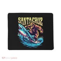Santa Cruz California Summer Surfing Bigfoot Shark Mousepad thumb 0