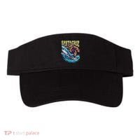 Santa Cruz California Summer Surfing Bigfoot Shark Visor thumb 0