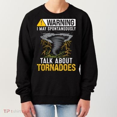 Storm Chaser Costume Tornado For Boy Meteorologist Tornado Women's Sweatshirt