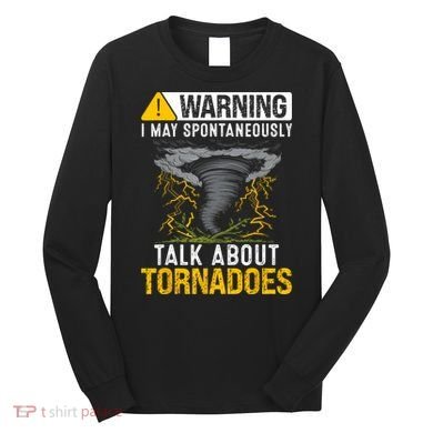 Storm Chaser Costume Tornado For Boy Meteorologist Tornado Long Sleeve Shirt