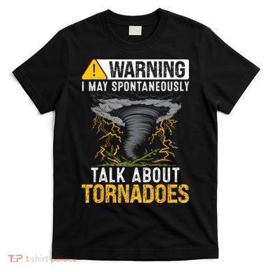 Storm Chaser Costume Tornado For Boy Meteorologist Tornado T-Shirt