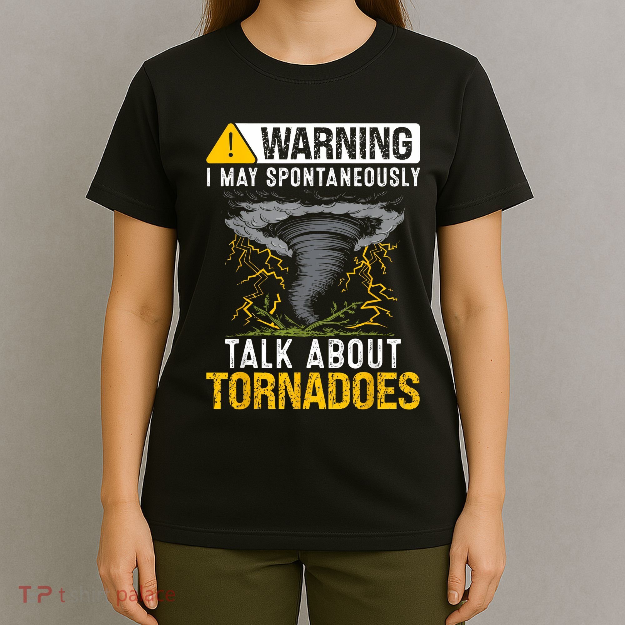 Storm Chaser Costume Tornado For Boy Meteorologist Tornado T-Shirt
