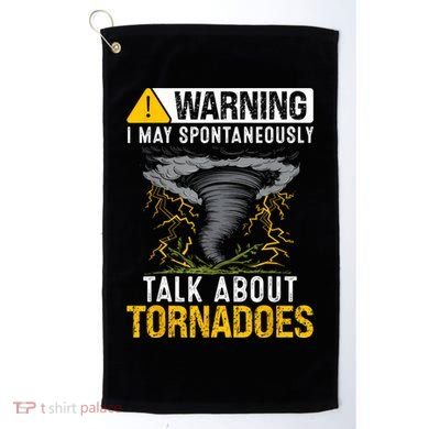 Storm Chaser Costume Tornado For Boy Meteorologist Tornado Golf Towel