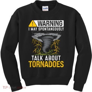 Storm Chaser Costume Tornado For Boy Meteorologist Tornado Kids Sweatshirt