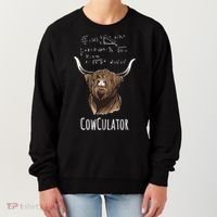 Scottisch Cow Cowculator Scottish Highland Cattle Women's Sweatshirt thumb 0