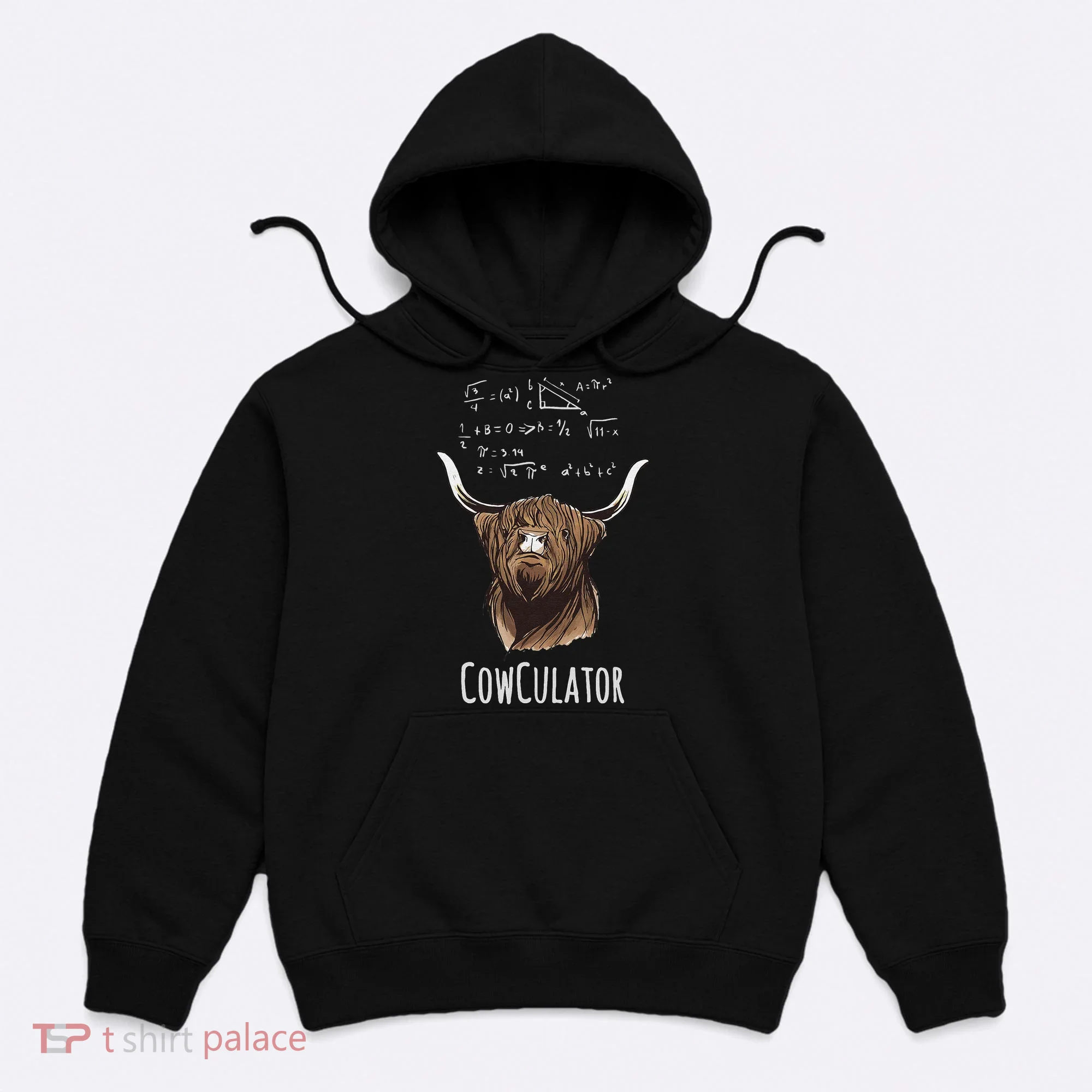 Scottisch Cow Cowculator Scottish Highland Cattle Hoodie