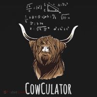 Scottisch Cow Cowculator Scottish Highland Cattle Sweatshirt thumb 3