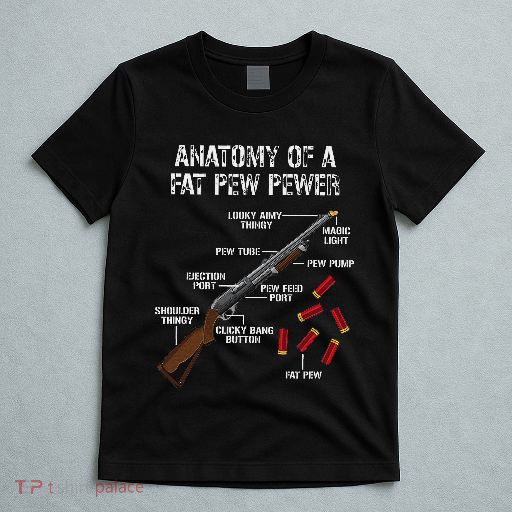 Sporting Clays Clay Target Shooting Trap Shooting Shotgun T-Shirt