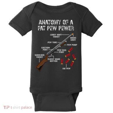 Sporting Clays Clay Target Shooting Trap Shooting Shotgun Baby Bodysuit