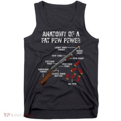 Sporting Clays Clay Target Shooting Trap Shooting Shotgun Tank Top