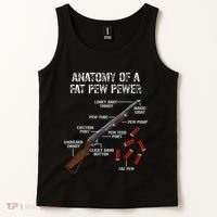 Sporting Clays Clay Target Shooting Trap Shooting Shotgun Tank Top thumb 2