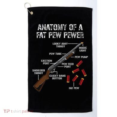 Sporting Clays Clay Target Shooting Trap Shooting Shotgun Golf Towel