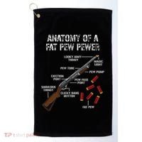 Sporting Clays Clay Target Shooting Trap Shooting Shotgun Golf Towel thumb 0