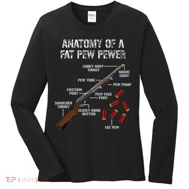Sporting Clays Clay Target Shooting Trap Shooting Shotgun Women's Long Sleeve Shirt