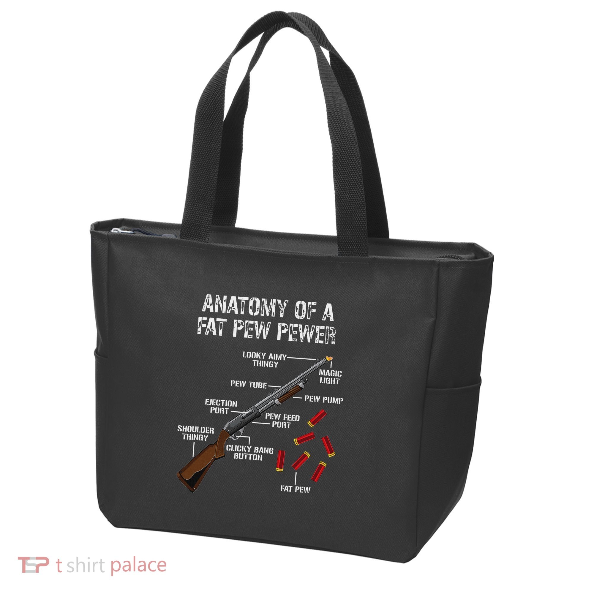 Sporting Clays Clay Target Shooting Trap Shooting Shotgun Tote Bag