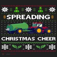 Spreading Christmas Cheer Farm Tractor Farmer Hat thumb 2