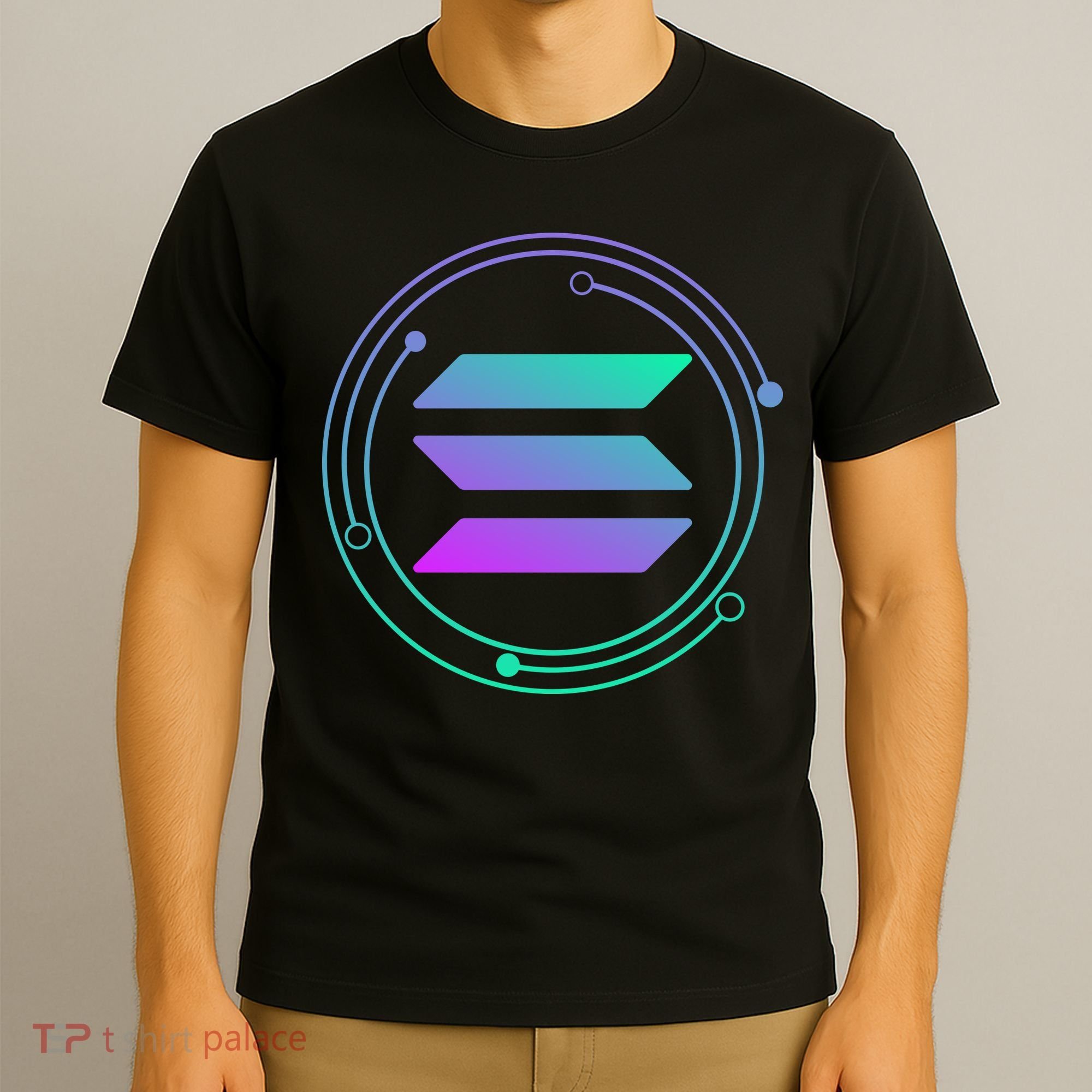 Solana Crypto Coin Currency T-Shirt