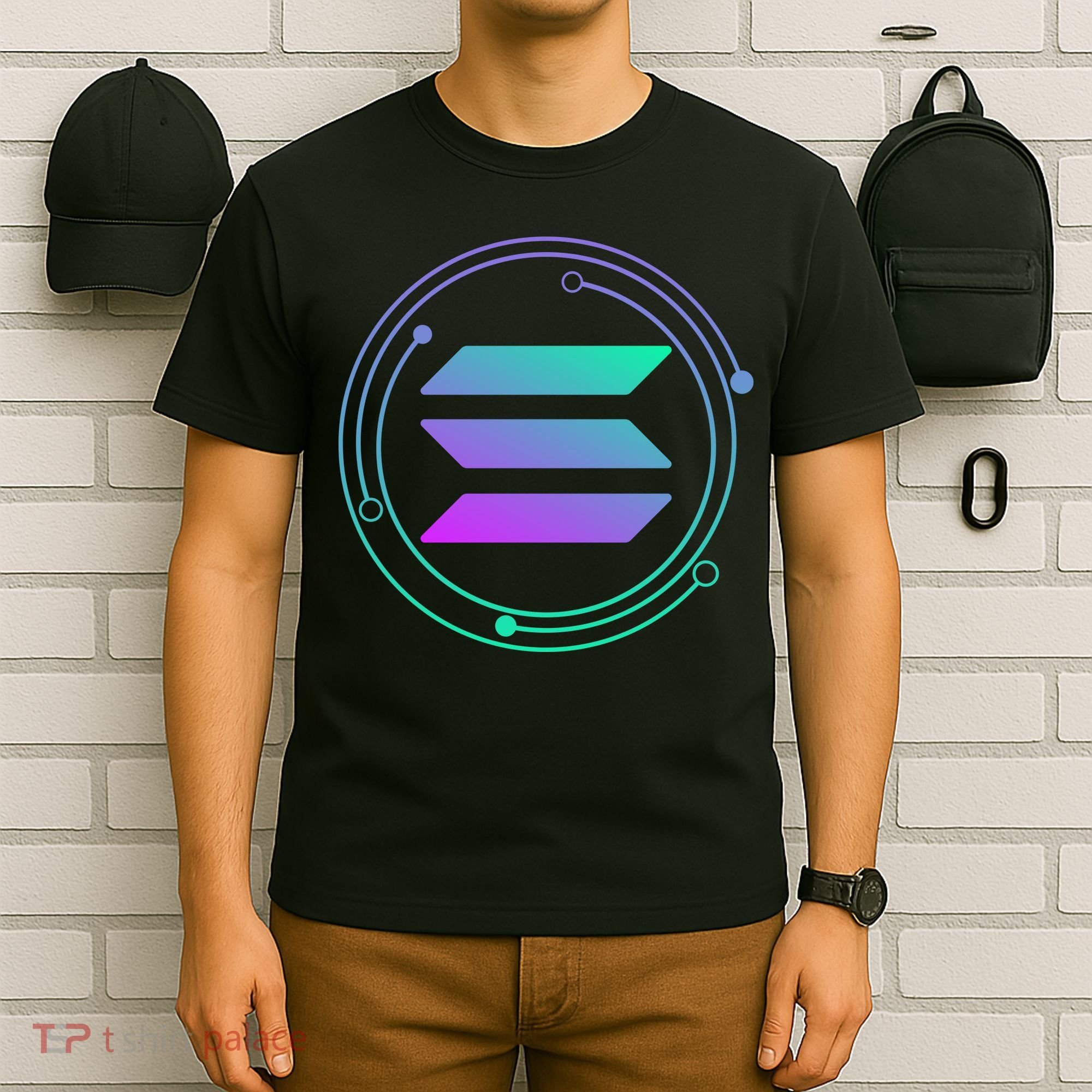 Solana Crypto Coin Currency T-Shirt