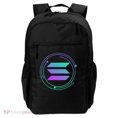 Solana Crypto Coin Currency Backpack