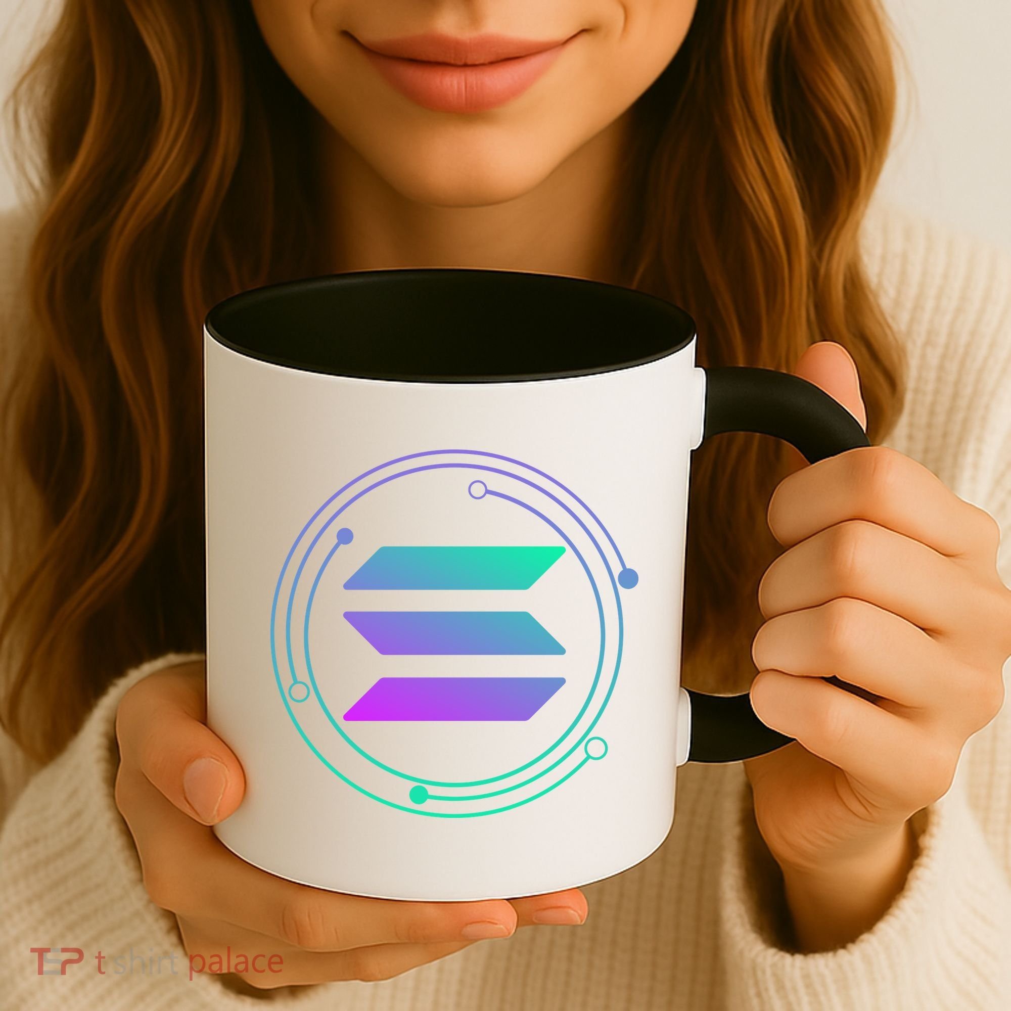 Solana Crypto Coin Currency Coffee Mug