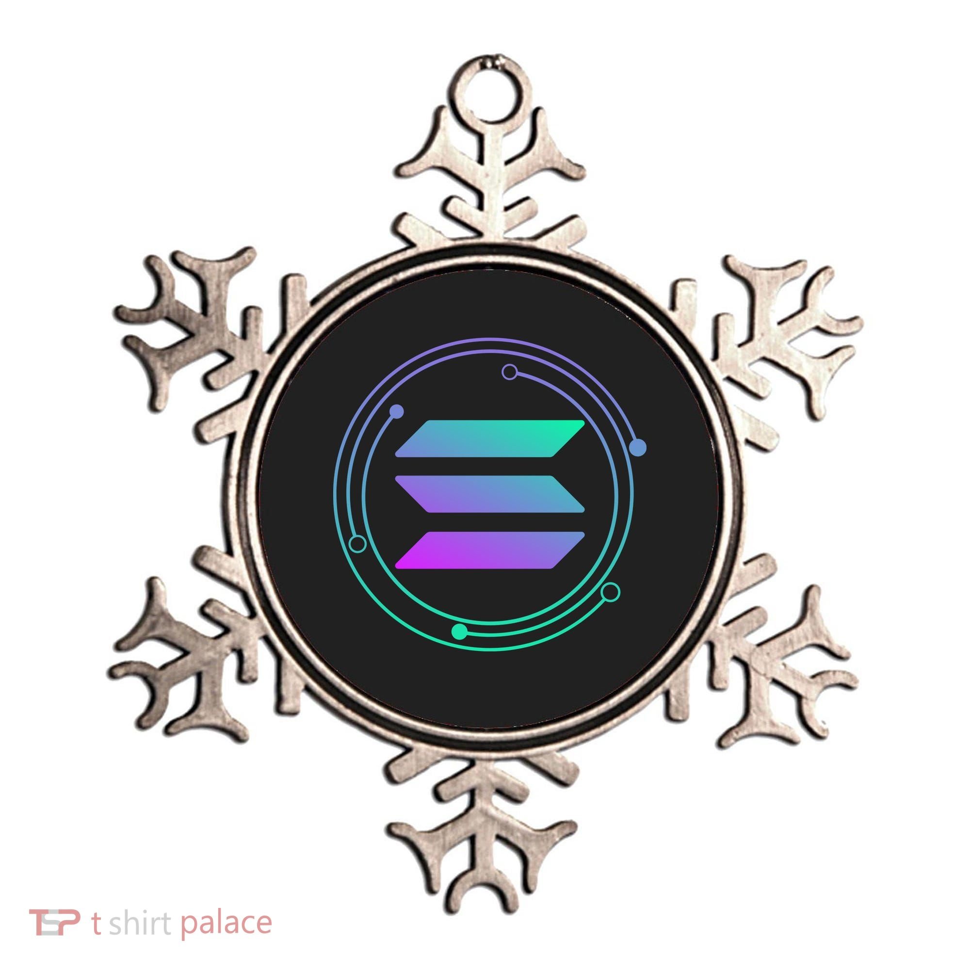 Solana Crypto Coin Currency Ornament