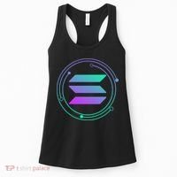 Solana Crypto Coin Currency Women's Tank Top thumb 0