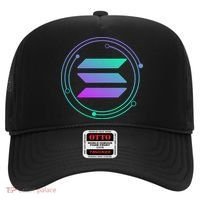 Solana Crypto Coin Currency Hat thumb 0