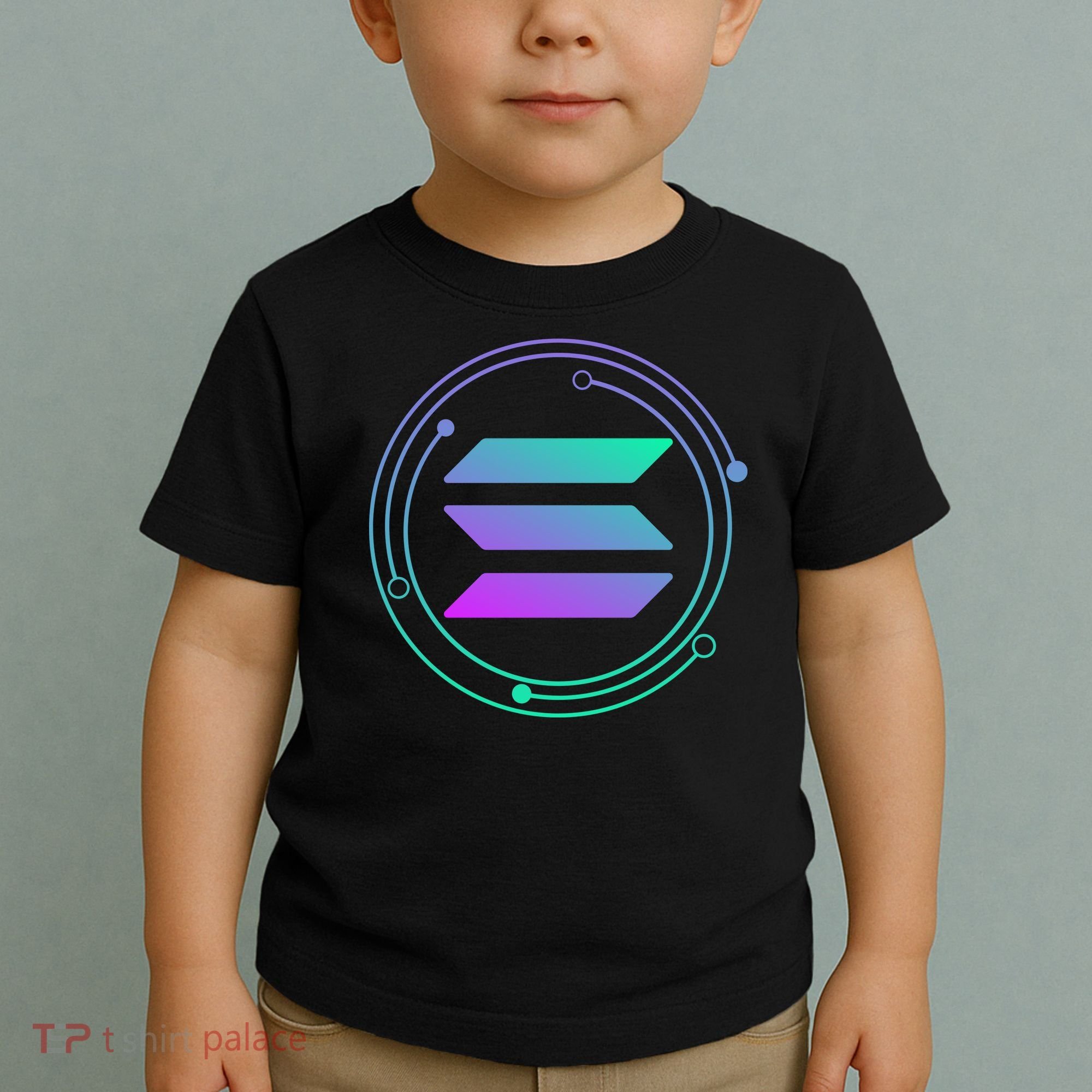 Solana Crypto Coin Currency Toddler T-Shirt