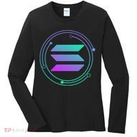 Solana Crypto Coin Currency Women's Long Sleeve Shirt thumb 0