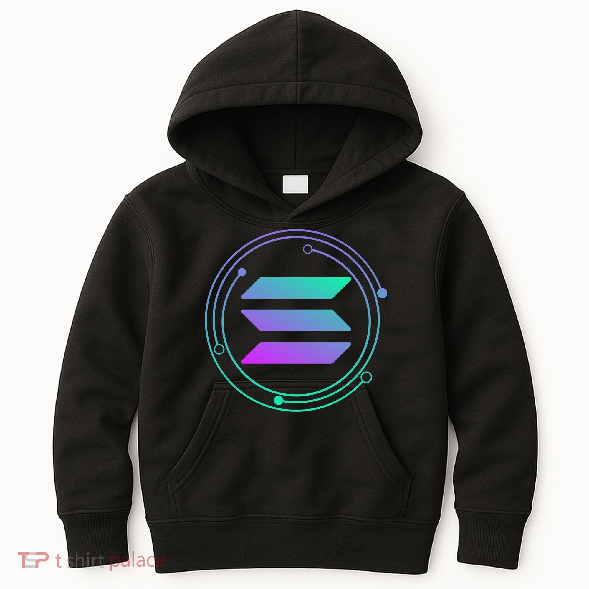 Solana Crypto Coin Currency Kids Hoodie