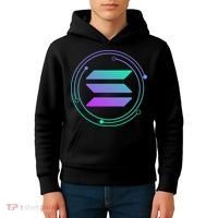 Solana Crypto Coin Currency Kids Hoodie thumb 4