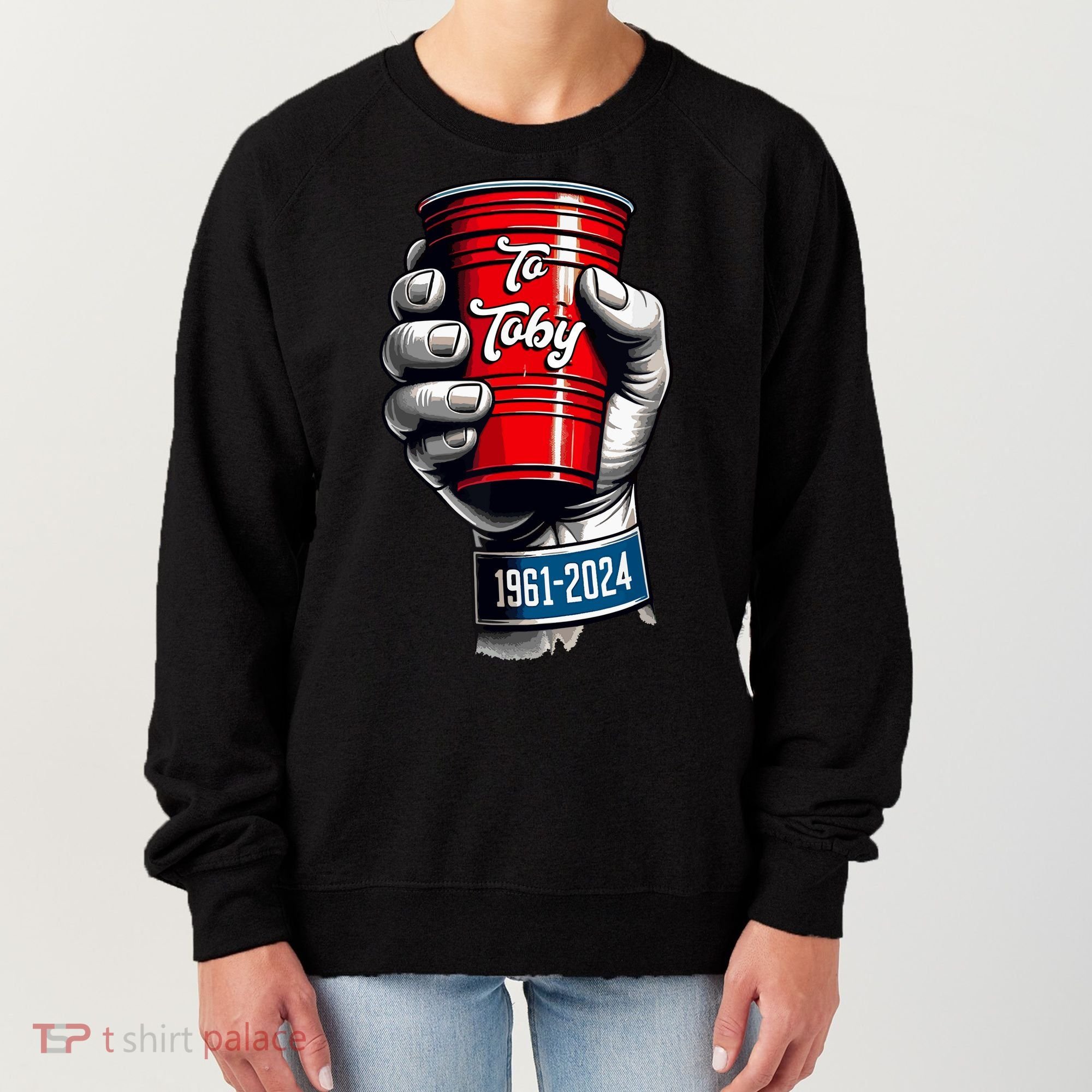 Solo Cup Cheers To Toby Red Solo Cup Women's Sweatshirt
