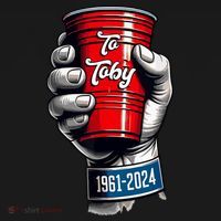 Solo Cup Cheers To Toby Red Solo Cup Coaster thumb 2