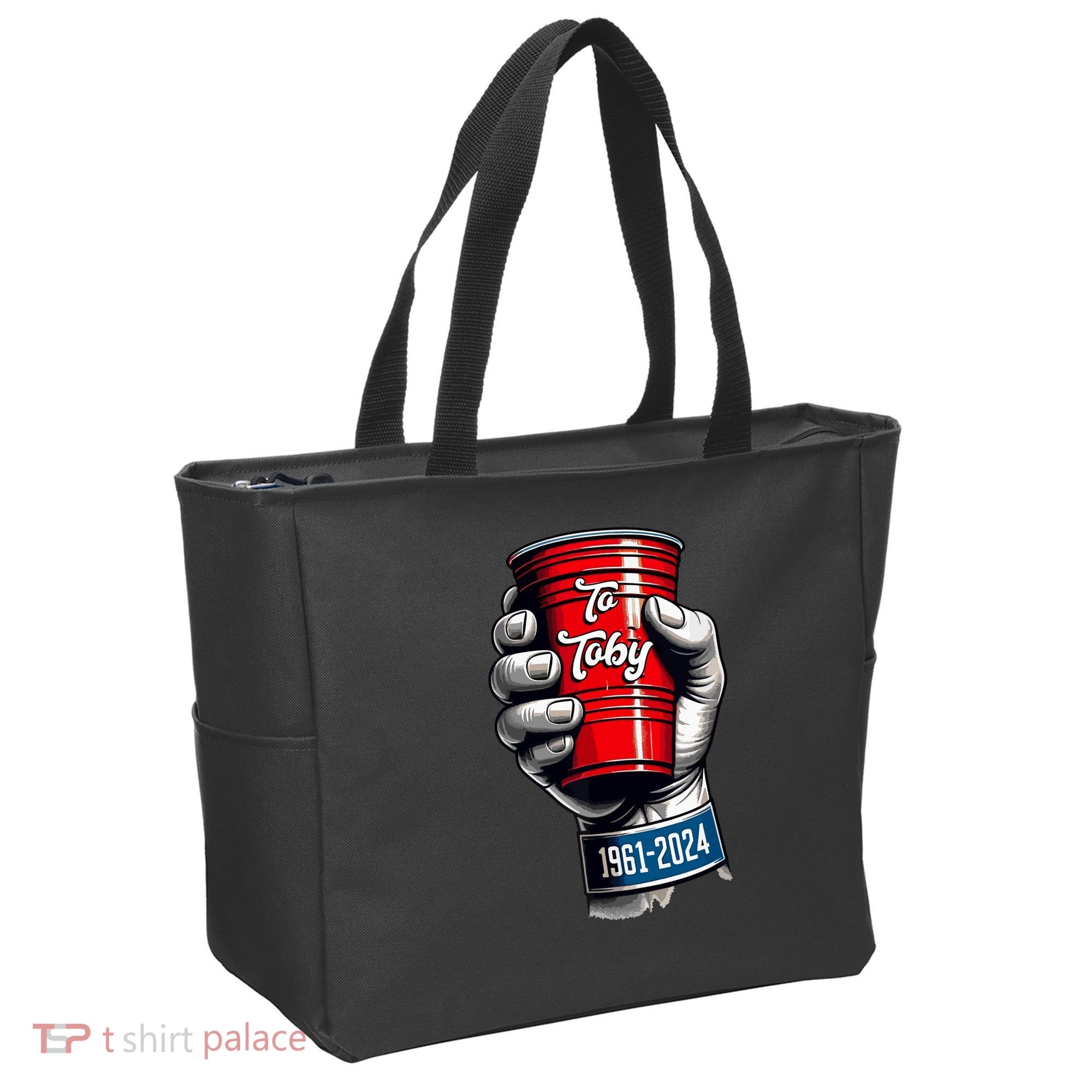 Solo Cup Cheers To Toby Red Solo Cup Tote Bag