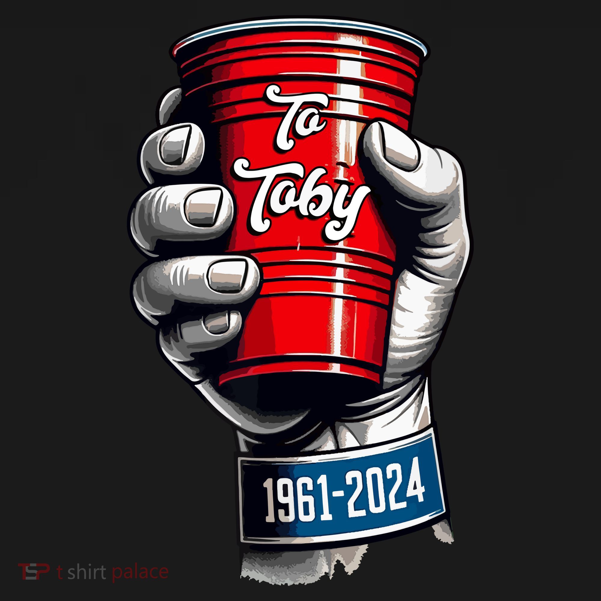 Solo Cup Cheers To Toby Red Solo Cup Tote Bag