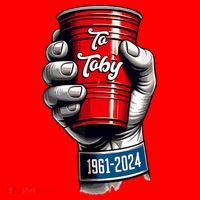 Solo Cup Cheers To Toby Red Solo Cup Santa Hat thumb 1