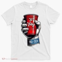 Solo Cup Cheers To Toby Red Solo Cup T-Shirt thumb 0