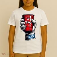 Solo Cup Cheers To Toby Red Solo Cup T-Shirt thumb 4