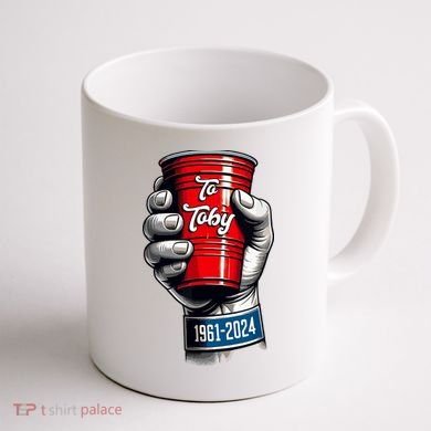 Solo Cup Cheers To Toby Red Solo Cup Coffee Mug back