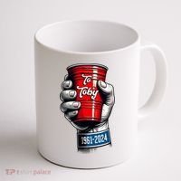 Solo Cup Cheers To Toby Red Solo Cup Coffee Mug thumb 1