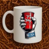 Solo Cup Cheers To Toby Red Solo Cup Coffee Mug thumb 2