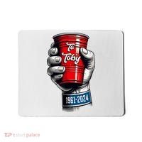 Solo Cup Cheers To Toby Red Solo Cup Mousepad thumb 0
