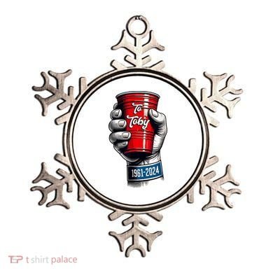 Solo Cup Cheers To Toby Red Solo Cup Ornament