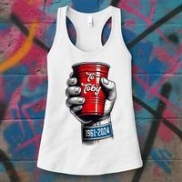 Solo Cup Cheers To Toby Red Solo Cup Women's Tank Top thumb 3