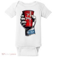 Solo Cup Cheers To Toby Red Solo Cup Baby Bodysuit thumb 0