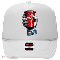 Solo Cup Cheers To Toby Red Solo Cup Hat thumb 0