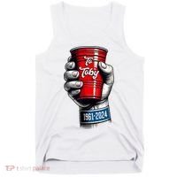 Solo Cup Cheers To Toby Red Solo Cup Tank Top thumb 0