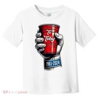 Solo Cup Cheers To Toby Red Solo Cup Toddler T-Shirt thumb 0