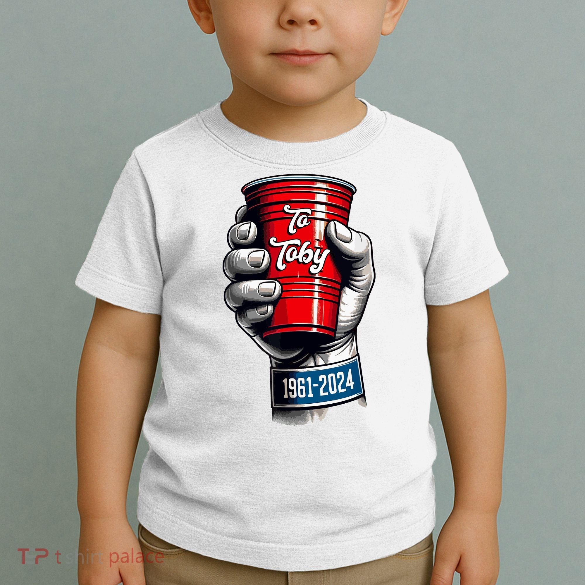Solo Cup Cheers To Toby Red Solo Cup Toddler T-Shirt